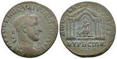 Provincial Philippus I. Arabs. (244-249 AD). Æ Bronze. Seleucis and Pieria. Antioch. Obv: laureate bust of Philippus I. Arabs right. Rev: temple. Weight 15.59 gr - Diameter 27 mm