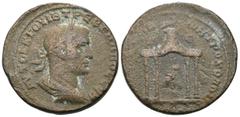 Provincial Philippus I. Arabs. (244-249 AD). Æ Bronze. Seleucis and Pieria. Antioch. Obv: laureate bust of Philippus I. Arabs right. Rev: temple. Weight 18.87 gr - Diameter 30 mm