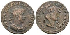 Provincial Philippus I. Arabs. (244-249 AD). Æ Bronze. Seleucis and Pieria. Antioch. Obv: laureate bust of Philippus I. Arabs rightt. Rev: bust of Tyche right. Weight 11.65 gr - Diameter 28 mm