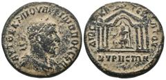 Roman Provincial Philippus I. Arabs. (244-249 AD). Æ Bronze. Seleucis and Pieria. Antioch. Obv: laureate bust of Philippus I. Arabs right. Rev: temple. Weight 14.61 gr - Diameter 29 mm