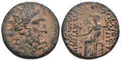 Greek Syria. (41-16BC). autonomous Æ Tetrachalkon. Antioch. artificial sandpatina. Weight 10,91 gr - Diameter 22 mm