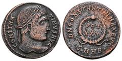 Roman Imperial Constantine I AE Nummus, Heraclea Constantine I 'the Great' (306-337 AD). AE Nummus.Weight 2,27 gr - Diameter 18 mm