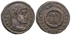 Roman Imperial Constantinus I AE Nummus, Siscia. Constantinus I 'the Great' (306-337 AD). AE Nummus. Weight 2,92 gr - Diameter 17 mm
