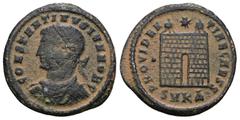 Roman Imperial Constantinus II AE Nummus, Heraclea Constantine I (306-337 AD) for Constantinus II Caesar. AE Nummus.. Artificial sandpatina.Weight 2,48 gr - Diameter 17 mm