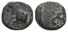 GREEK DYNASTS OF LYCIA. Perikles, circa 380-360 BC. AE. Weight 1,36 gr - Diameter 8 mm.