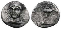 GREEK Silver Diobol of Pasikrates (331 BC) Diobolo from Soli (Cyprus) under King Pasikrates, a contemporary of Alexander the Great The Cypriots began to mint coins at the end of the sixth century B.C.