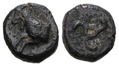 Greek DYNASTS OF LYCIA. Perikles, circa 380-360 BC. AE. Weight 1,37 gr - Diameter 8 mm.