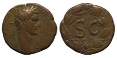Roman Provincial SYRIA, Seleucis and Pieria. Antioch. Nerva, 96-98. Ae (bronze, 13.49 g, 28 mm). IMP CAESAR NERVA AVG III COS Laureate head of Nerva to right. Rev. Large S•C; below, B; all within laur