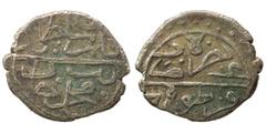 Islamic Ottoman. Bayezit II, AH 886-918. Ar akçe (silver, 0.99 g, 14 mm). Nearly very fine.