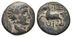 Roman Provincial LYCIA. Termessos (by Oenanda). Tiberius. Ae. 3.31 Gr. 15.5 mm.