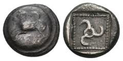 GREEK DYNASTS OF LYCIA. Khinakha (Circa 470-440 BC). 1/3 Stater. 2.93 Gr. 13 mm.