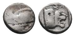GREEK IONIA. Samos. Triobol (Circa 482/1-460/59 BC). . Condition:Fine. Weight: 1.07 g. Diameter: 9.4 mm.