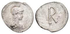 BYZANTINE ANONYMOUS. Time of Justinian I (Circa 530). 1/3 Siliqua. Constantinople. ( 1.04 g. 15.6 mm ).