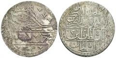 ISLAMIC OTTOMAN EMPIRE. Selim III. 100 Para. Dated 1203, Islambol. 32.03.g. 43.0m