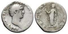 Roman Imperial OTHO (69). Denarius. Rome. Obv: IMP OTHO [...]. Bare head of Otho, right. Rev: Legend illegible. Securitas standing left, holding wreath and sceptre. RIC 10. Condition: Fine. Weight: 3.