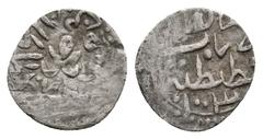 ISLAMIC Islamic. Ottoman Empire. MEHMED III, 1595-1603 AD/ 1003-1012 AH. Akce. Qustantînîya (Constantinople). 0.31 g. 10.80 mm.