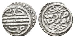 ISLAMIC Ottoman Empire. MURAD I, 1362-1389 AD/ 763-791 AH. Akçe. 0.92 g. 12.55 mm.