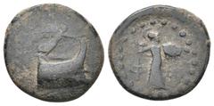 Greek LYCIA. Phaselis. (Circa 190-167 BC). Ae. 5.54 g. 20.30 mm.