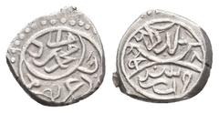 Islamic & Medieval & World Ottoman Empire. MEHMED II FATIH ('the Conqueror'). First reign 1444-1446 AD / AH 848-850 AH). AR Akce. Serez. 1 g. 10.20 mm.