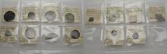 Oriental Coins in Multiple Lots Umayyad caliphate Mixed lot of Islamic coins from a general collection, comprising a fragment of a Spanish-Umayyad dirham, two Almoravid qirats, a Marinid and a Hafsid 