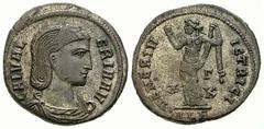 RÖMISCHE MÜNZEN (ROMAN COINS) -Kaiserliche Prägungen -Kaiserliche Prägungen 919. Maximianus II. Galerius für Galeria Valeria.. Follis 308, Alexandria. Büste / Venus mit Apfel. RIC 81; C. 2. 6.56 g. Fe