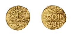 ISLAMIC COINS Ottoman Empire Ottoman Empire Murâd III, 982-1003 H./1574-1595 AD. Sultani Altin 982 H, Misr. Artuk IAM IAM 1624 var.; Edhem 1352; Nuri Pere 273. 3.47 g. GOLD Very fine