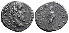 Roman Imperial Roman Imperial Didius Julianus, (193 AD) Rome, AR Denarius (17.3mm, 2.5g), Obv: IMP CAES M DID IVLIAN AVG Laureate head of Didius Julianus to right. Rev. RECTOR ORBIS Didius Julianus, t