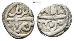 ISLAMIC OTTOMAN EMPIRE. Bayazid I (791-804 AH / 1389-1402 AD). Uncertain mint. Dated AH 792 (AD 1389). AR Akçe (12mm, 1.12 g) Obv: Naskh legend, pellet above: Beyazid | bin Murad. Rev: Naskh legend: k