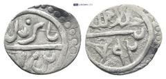ISLAMIC Ottoman Empire. Bayazid I. AD. 1389-1402 / AH. 791-804. AR, Akce or Akçe. (12mm, 0.9 g)