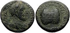 Roman Provincial Cilicia, Hieropolis Kastabala. Macrinus. AE. (Bronze, 11.84 g. 24 mm.) 217-218 AD. Cilicia, Hieropolis Kastabala. Macrinus. AE. (Bronze, 11.84 g. 24 mm.) 217-218 AD. Obv: AYT K M OΠ C