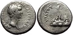 Roman Provincial Cappadocia, Caesarea. Nerva. AR, Didrachm. (Silver, 5.59 g. 20 mm.) 97/8 AD. Cappadocia, Caesarea. Nerva. AR, Didrachm. (Silver, 5.59 g. 20 mm.) 97/8 AD. Obv: ΑΥΤΟΚΡΑ ΝΕΡΟΥΑϹ ΚΑΙϹΑΡ Ϲ