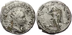 Roman Imperial Trajan Decius (249-251). AR, Antoninianus. (Silver, 3.98 g. 21 mm.) Rome. Trajan Decius (249-251). AR, Antoninianus. (Silver, 3.98 g. 21 mm.) Rome. Obv: IMP C M Q TRAIANVS DECIVS AVG. B