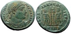 Roman Imperial Constantine I The Great (306-310). AE, Follis. (Bronze, 2.48 g. 17 mm.) Antioch. Constantine I The Great (306-310). AE, Follis. (Bronze, 2.48 g. 17 mm.) Antioch. Obv: CONSTANTIVS MAX AV