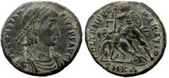Roman Imperial Constantius II (337-361). AE, Follis. (Bronze, 6.45 g. 23 mm.) Kyzikos. Constantius II (337-361). AE, Follis. (Bronze, 6.45 g. 23 mm.) Kyzikos. Obv: D N CONSTANTIVS P F AVG. Bust of Con
