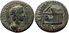 Roman Provincial coins *Very rare, just two specimens recorded by RPC* Mesopotamia, Rhesaena AE (Bronze, 25mm, 13.00g) Trajan Decius, Herennia Etruscilla (Augusta) Obv: ƐΡƐΝΝΙΑΝ ΩΤΡΑϹΚΑΛΛΑΝ ϹƐΒ (sic);