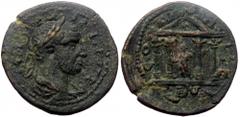Roman Provincial Cilicia, Ninica Claudiopolis, AE (Bronze, 10.78g, 29 mm) Maximinus Thrax Cilicia, Ninica Claudiopolis, AE (Bronze, 10.78g, 29 mm) Maximinus Thrax Obv: IMP MAXIMIN(VΓ) PI (sic); laurea