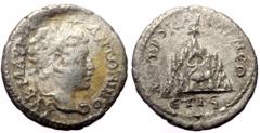 Roman Provincial Cappadocia, Caesarea-Eusebia, AR drachm (Bronze, 3.02g, 19mm) Caracalla. (198-217 AD) Dated RY 16 of Caracalla (207/ Cappadocia, Caesarea-Eusebia, AR drachm (Bronze, 3.02g, 19mm) Cara
