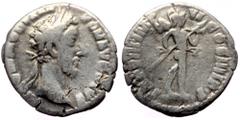 Roman Imperial Commodus (177-192) AR Denarius (Silver, 2.34g, 17mm) Rome, 183. Commodus (177-192) AR Denarius (Silver, 2.34g, 17mm) Rome, 183. Obv: M COMMODVS ANTON AVG PIVS, Laureate head of Commodus