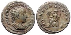 Roman Imperial Gordian III (238-244), AR antoninianus (Silver, 22,2 mm, 4,27 g), Rome, 240. Gordian III (238-244), AR antoninianus (Silver, 22,2 mm, 4,27 g), Rome, 240. Obv: IMP GORDIANVS PIV[S FE]L A