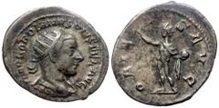 Roman Imperial Gordian III (238-244), AR antoninianus (Silver, 22,2 mm, 4,27 g), Antioch, .... Gordian III (238-244), AR antoninianus (Silver, 22,2 mm, 4,27 g), Antioch, .... Obv: IMP GORDIANVS PIV[S 