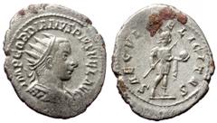 Roman Imperial Gordian III (238-244 AD) AR antoninianus subaeratus (Silver, 4.41g, 28mm) Antioch Gordian III (238-244 AD) AR antoninianus subaeratus (Silver, 4.41g, 28mm) Antioch Obv: IMP GORDIANVS PI