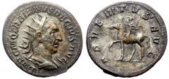 Roman Imperial Trajan Decius (249-251), AR antoninianus (Silver, 22,3 mm, 3,61 g), Rome, 249-251. Trajan Decius (249-251), AR antoninianus (Silver, 22,3 mm, 3,61 g), Rome, 249-251. Obv: IMP C M Q TRAI