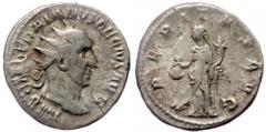 Roman Imperial Trajan Decius, AR antoninianus (Silver, 21,1 mm, 4,34 g), Rome, 250/1. Trajan Decius, AR antoninianus (Silver, 21,1 mm, 4,34 g), Rome, 250/1. Obv: IMP C M Q TRAIANVS DECIVS AVG, radiate