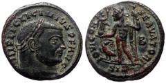 Roman Imperial Licinius I. (308 - 324) AE Follis (Bronze, 20mm, 3,75g) Siscia, 315-316 Licinius I. (308 - 324) AE Follis (Bronze, 20mm, 3,75g) Siscia, 315-316 Obv: IMP LIC·LICINIVS P F AVG, laureate h