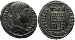 Roman Imperial Constantine I (307/10-337), Siscia, AE follis (Bronze, 21,0 mm, 2,75 g), 326-327. Obv: CONSTAN-TINVS AVG, laureate head Constantine I (307/10-337), Siscia, AE follis (Bronze, 21,0 mm, 2