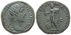 ROME - EMPIRE Commodvs 180-192 Sestertius, Rome, 188-189, AE 23.33 g. Avers : M COMMODVS ANT P FELIX AVG BRIT Tête laurée de Commode à droite. Revers : IOVI IVVENI P M TR P XIIII IMP VIII COS V P P S 