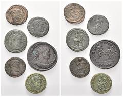 RÖMISCHE MÜNZEN RÖMISCHES REICH, Maximian, 286-305, 306-308, 310, AE Antoninian, XXI K OY=Siscia (289/290). Büste r. mit Strahlenkrone. Rs.Max. und Hercules gegenüber opfernd über Altar, B i.F.r.(RIC 