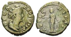 ROMAN COINS RÖMISCHES REICH, Faustina I., Gemahlin des Antoninus Pius, +141, AR Denar (nach 141), Rom. Drap. diad. Büste r. Rs.Aeternitas mit Phönix und angehobenem Gewand. 3,26g. DAZU: Julia Maesa, A
