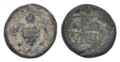 GREEK COINS GRIECHENLAND, AIGINA / Stadt Aigina, Bleisiegel(?). Schildkröte. Rs.Geteiltes Incusum. 2,67g. Vgl.Sear 2606, Typ, s-