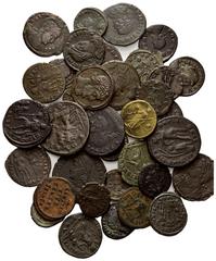 ROMAN COINS RÖMISCHES REICH, Constantin I. der Große, 307-337, AE Follis (324-325), SMANTG =Antiochia. Belorb. Büste r. Rs.Unter Kranz CONSTANTINVS AVG. 1,82g. DAZU:35 weitere Klein- bis Mittelfolles,